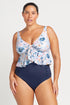 Artesands White Cordelia Rubens Midriff Bikini Top